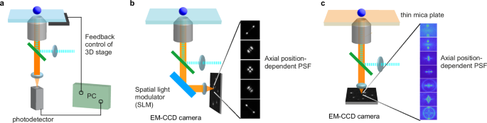Long axial range 3D single-particle tracking using birefringent substrates