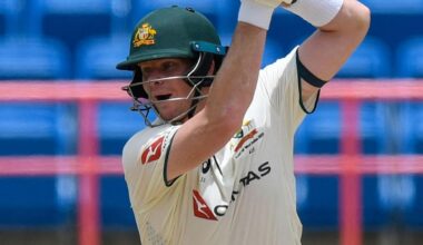 Thrilling Windies Test ‘still in the balance’ after Smith’s heroic knock rescues Aussies