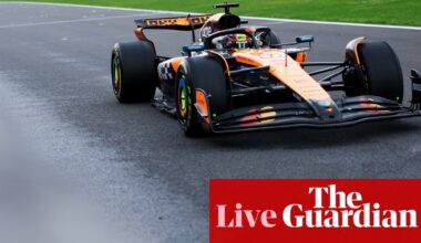Belgian Grand Prix: Formula One updates after lengthy rain delay at Spa – live | Formula One