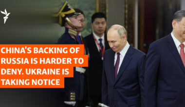 China's Backing Of Russia Is Harder To Deny. Ukraine Is Taking Notice.