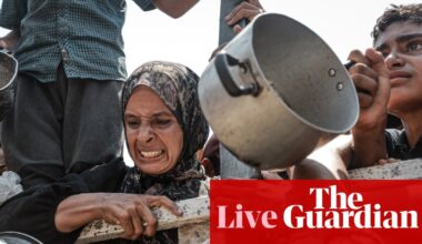 Middle East crisis live: Israeli military announces ‘tactical pause’ in parts of Gaza as pressure mounts over hunger | Israel-Gaza war