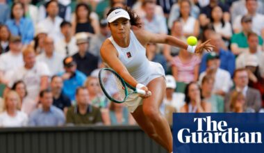 Raducanu revels in Centre Court joy after ‘one of the best matches I’ve played’ | Wimbledon 2025