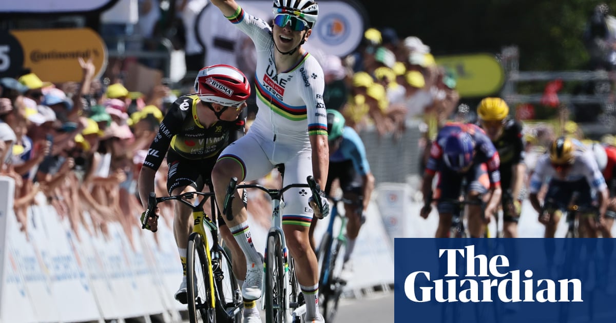Tour de France 2025: Pogacar beats Vingegaard to stage seven win and regains yellow jersey | Tour de France 2025