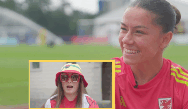 TikTok fan Macy's special message for Wales' Morgan