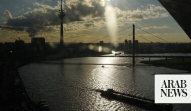Shipping on Rhine river in Germany back to normal after rain raises water level