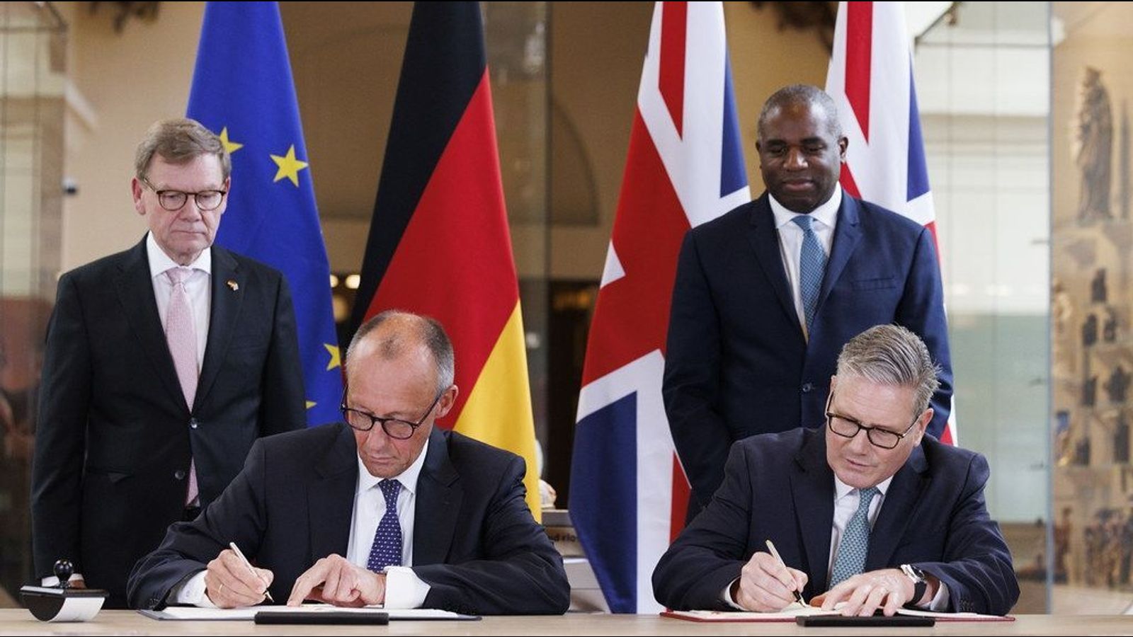 Britain and Germany sign “friendship” treaty centred on militarism and war