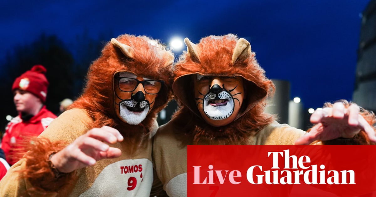 Australia v British & Irish Lions: second Test – live | British & Irish Lions