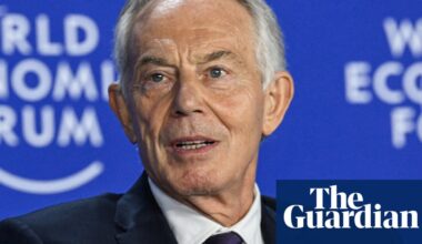 Tony Blair thinktank worked with project developing ‘Trump Riviera’ Gaza plan | Tony Blair