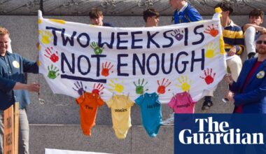 Ministers launch review of UK parental leave and pay to ‘reset system’ | Employment law