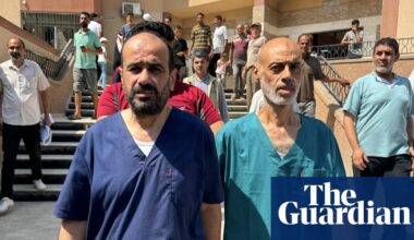 Rising number of doctors among hundreds of medical staff detained in Gaza, say rights groups | Gaza