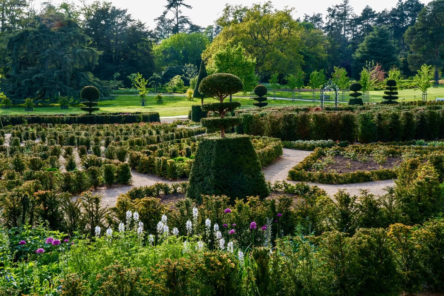 The Topiary Garden at Sandringham. (Sandringham Estate)