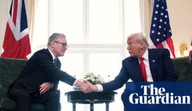 Trump acknowledges ‘real starvation’ in Gaza and tells Israel to let in ‘every ounce of food’ | Donald Trump