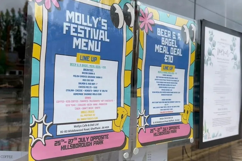 Molly's Café and Deli make special menus in preparation for the Festival -Credit:Lyra Auld