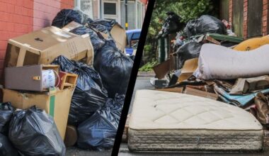 Rubbish still piled up on the streets of Birmingham following six months of bin strikes.