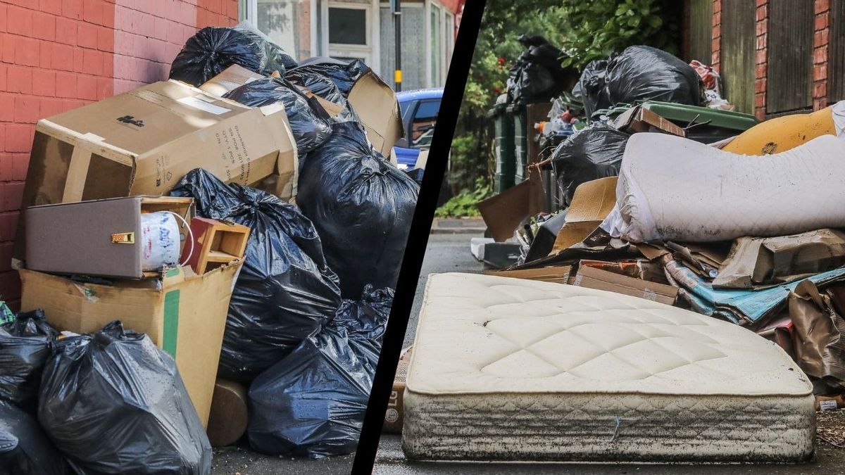 Rubbish still piled up on the streets of Birmingham following six months of bin strikes.