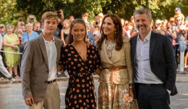 King Frederik and Queen Mary reappear with royal children after summer break