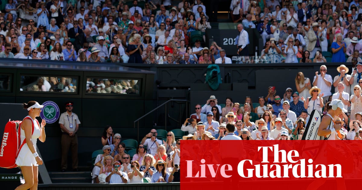 Wimbledon 2025 women’s singles final: Amanda Anisimova v Iga Swiatek – live | Wimbledon 2025