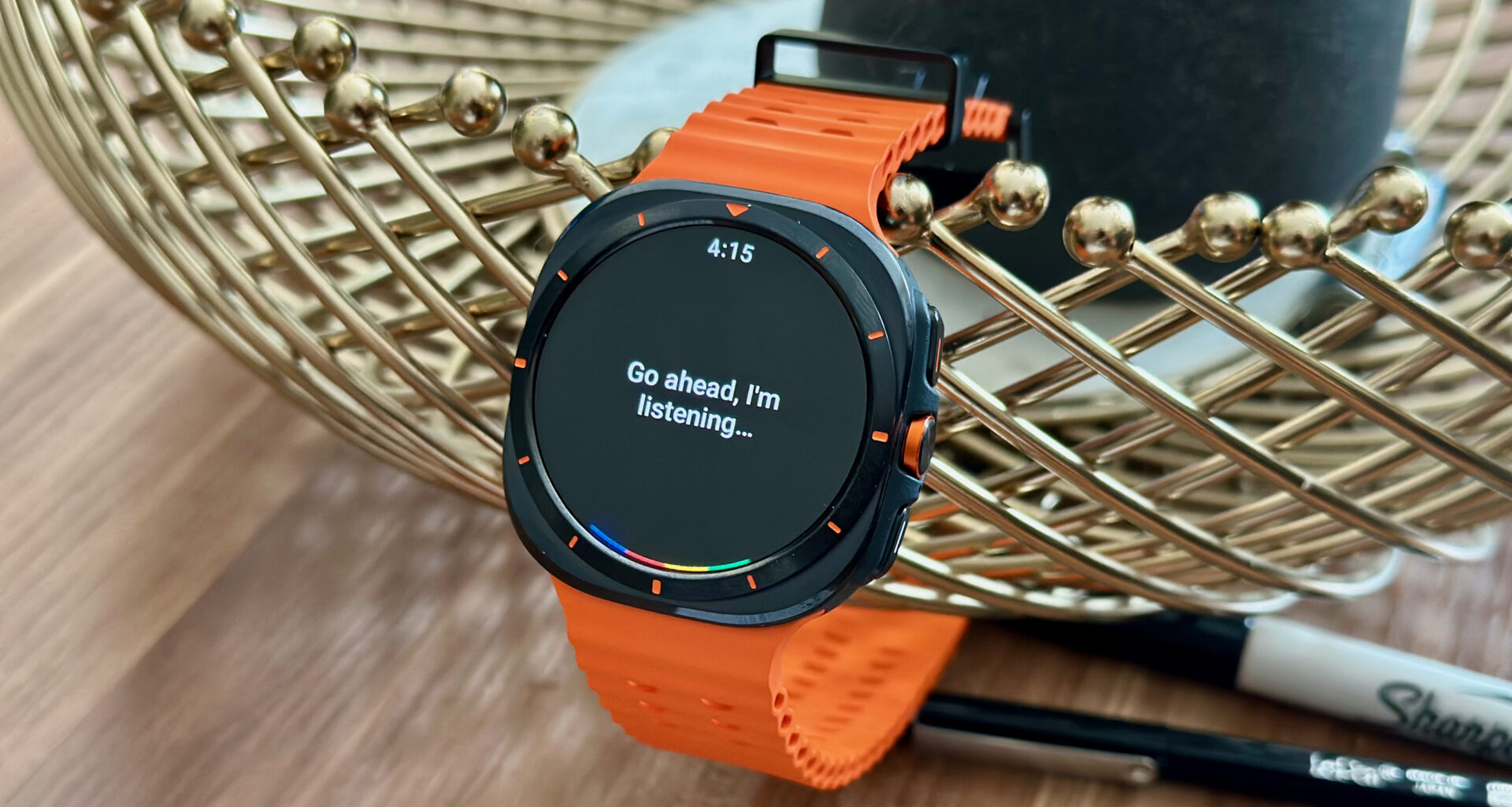 The Samsung Galaxy Watch Ultra