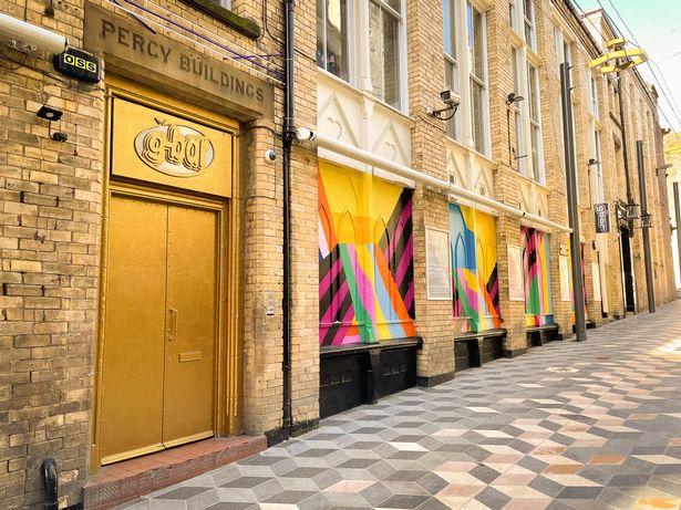 GBar's exterior on Eberle Street in Liverpool city centre 