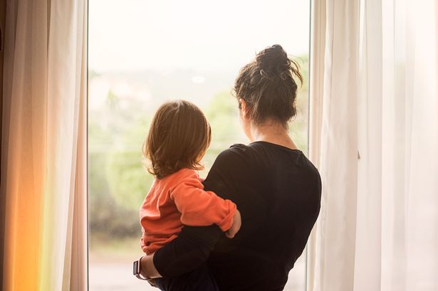 The mum is concerned that her husband is abandoning their child