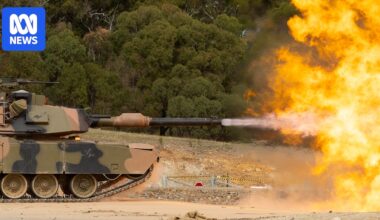 Australia's Abrams tanks reach Ukraine after nine months