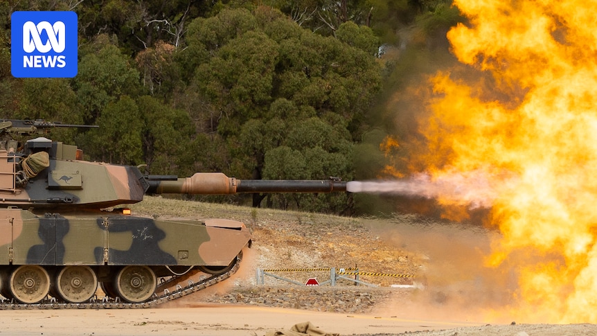 Australia's Abrams tanks reach Ukraine after nine months
