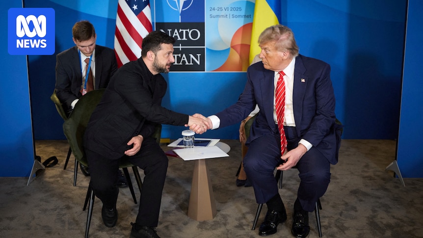 Donald Trump and Volodymyr Zelenskyy discuss US weapons for Ukrainian defence