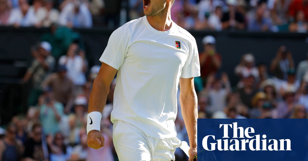 Carlos Alcaraz escapes first-round scare as Fabio Fognini tests his limits | Wimbledon 2025