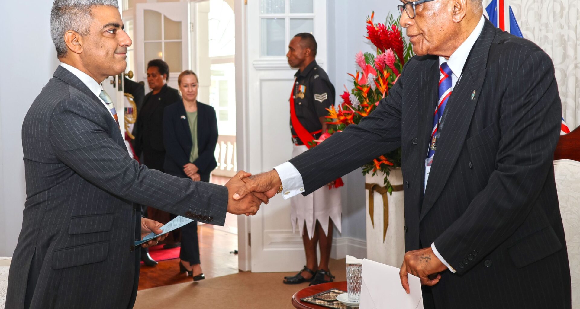 Fiji’s historic ties with Britain highlighted as President welcomes new UK High Commissioner