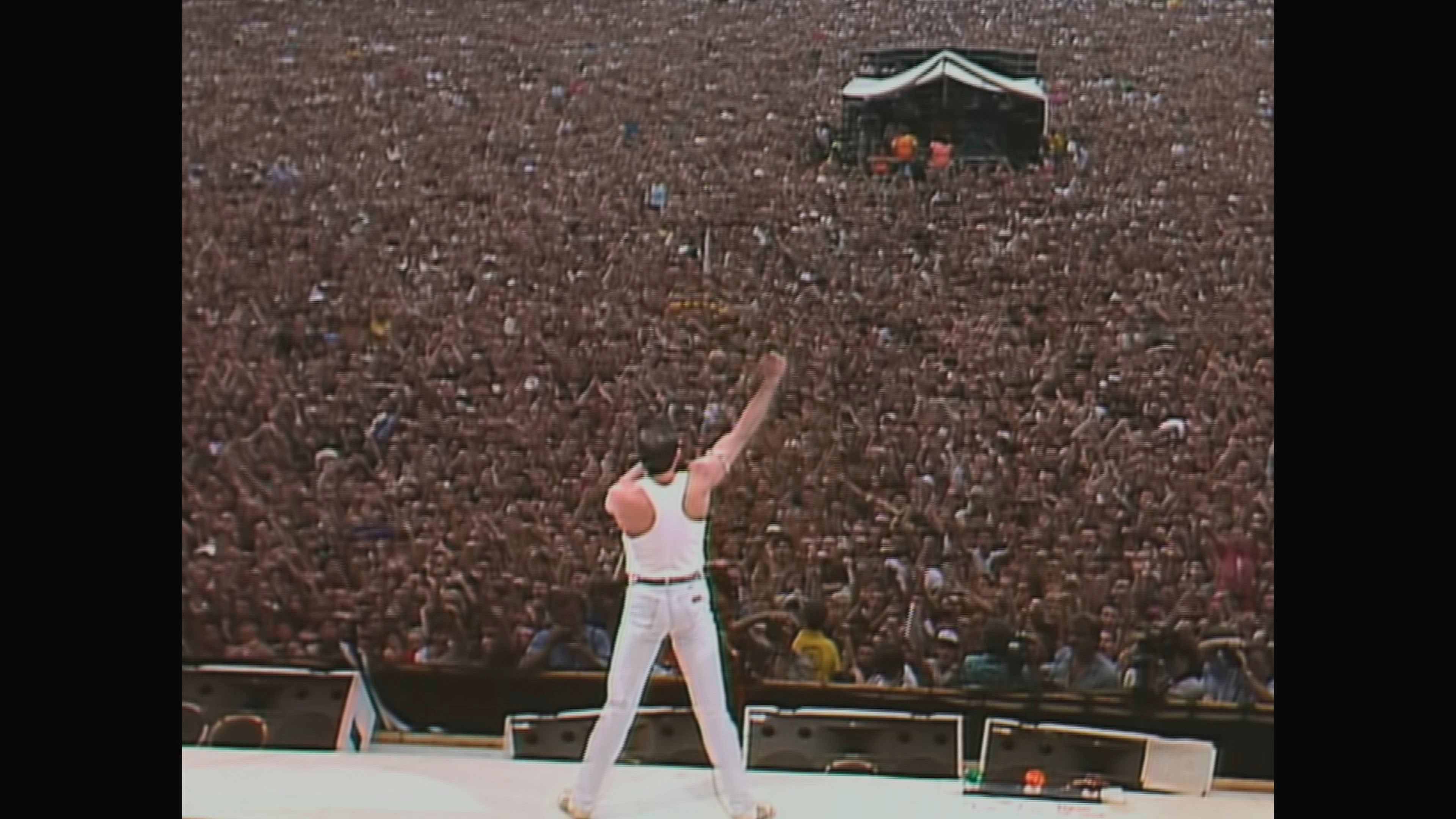 Freddie Mercury performed at Live Aid in 1985