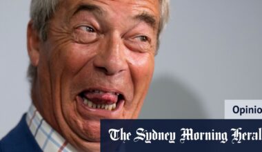 Populist Nigel Farage has stolen the lead