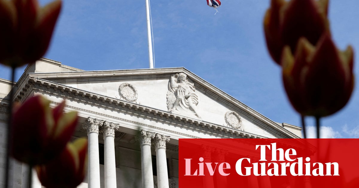 Bank of England governor says jobs slowdown could prompt rate cut; European markets fall after Trump tariff threat – business live | Business