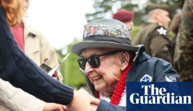 ‘Papa Jake’ Larson, D-day veteran and TikTok star, dies aged 102 | US news