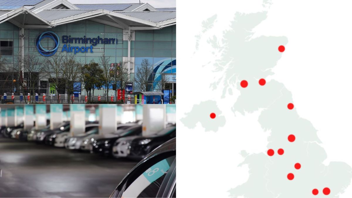 Birmingham International Airport.