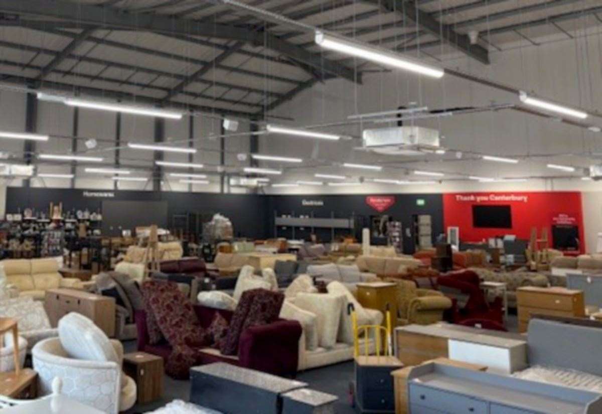 Former Argos unit on Marshwood Close Retail Park in Canterbury replaced with British Heart Foundation store