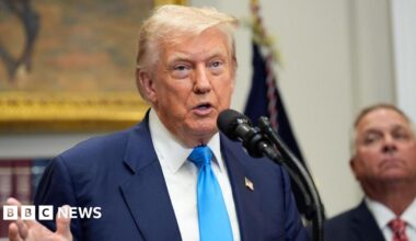 Trump says Canada's move to recognise Palestinian state threatens trade deal