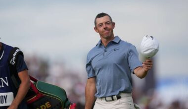 Rory McIlroy enjoys 'awesome week' in Northern Ireland despite falling short at The Open