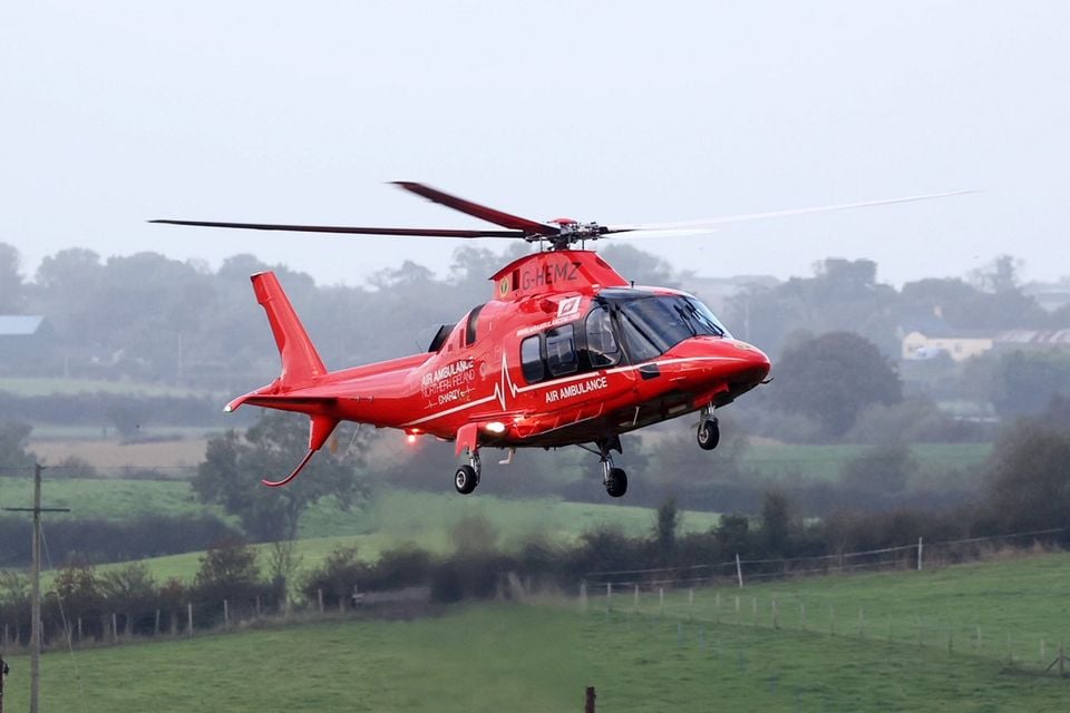 NI Air Ambulance stock image. Pic: Press Eye.