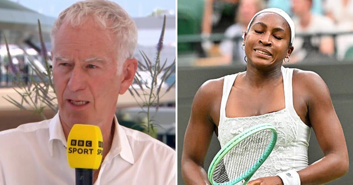 Wimbledon LIVE: John McEnroe scolds BBC pundit as Coco Gauff removed from court | Tennis | Sport