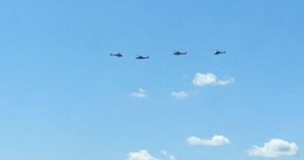 Mystery over 4 landmark helicopters 'heading towards central London' | UK | News