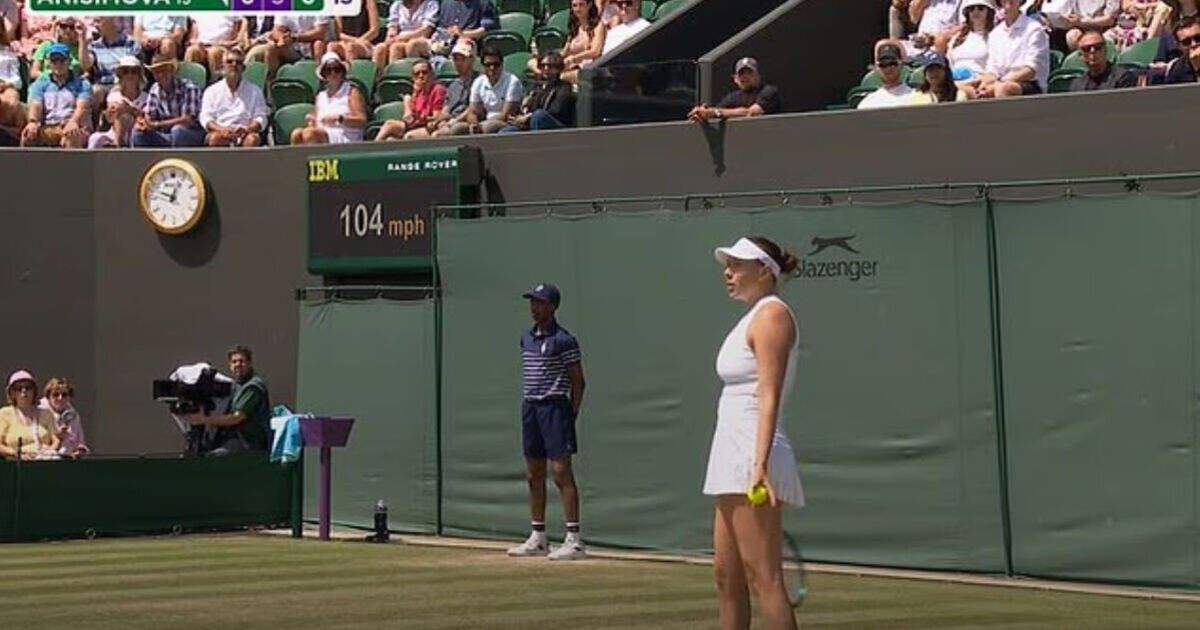 Wimbledon star fumes at fan as umpire intervenes during third-round tie | Tennis | Sport