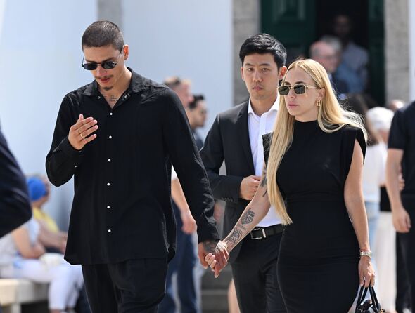 Liverpool's Darwin Nunez after the funeral of Diogo Jota and Andre Silva being held at Igreja Matriz de Gondomar in the town of 