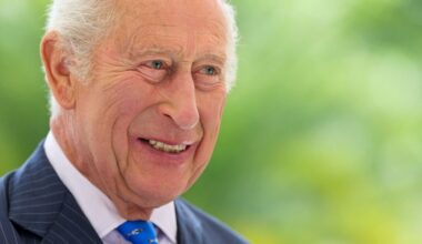 King Charles seen laughing after TV stars break royal protocol | Royal | News