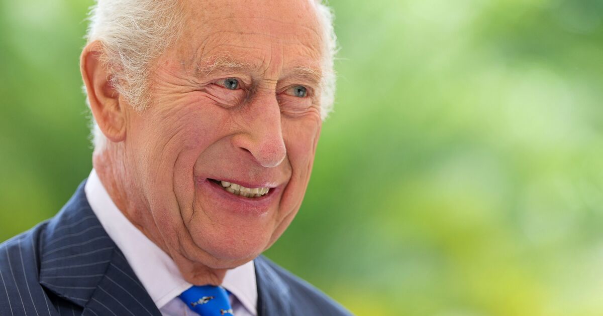 King Charles seen laughing after TV stars break royal protocol | Royal | News