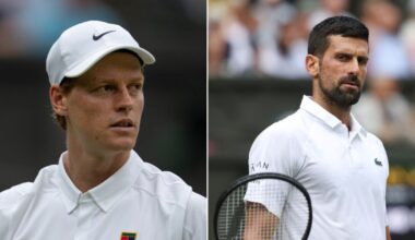 Wimbledon LIVE: Jannik Sinner at risk of withdrawal as Novak Djokovic struggles to breathe | Tennis | Sport
