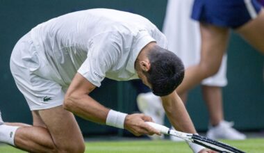 Wimbledon controversy saw Djokovic drop to his knees in Sinner clash | Tennis | Sport