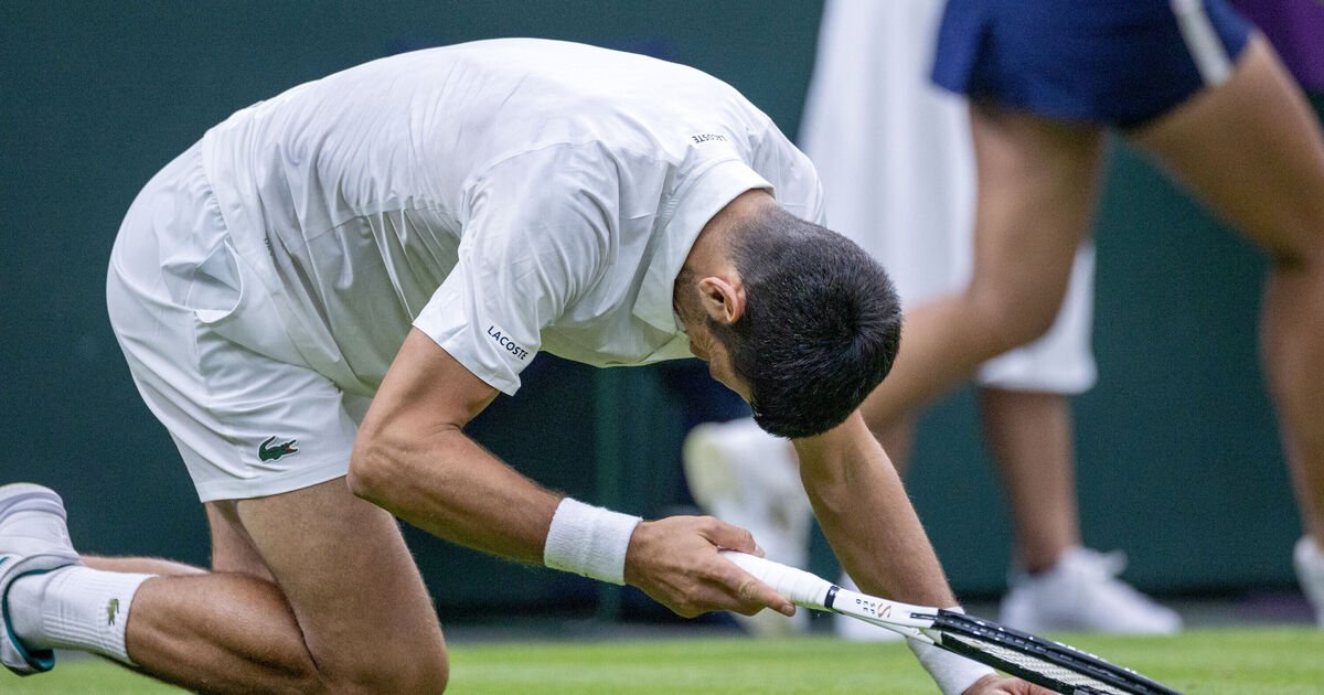 Wimbledon controversy saw Djokovic drop to his knees in Sinner clash | Tennis | Sport