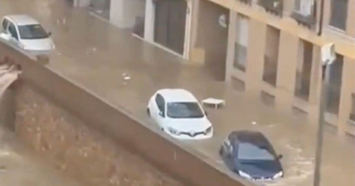 Horror Spain floods as cars submerged in tourist hotspot – evacuations under way | World | News
