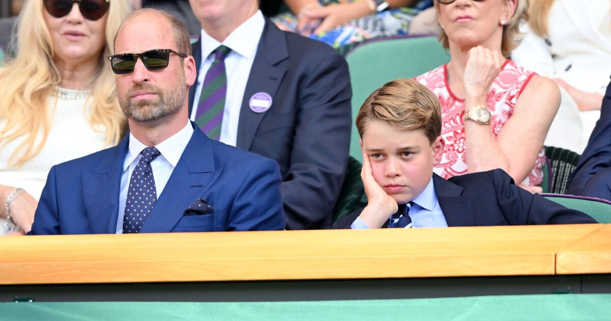 Prince George's nickname for Prince William uncovered at Wimbledon | Tennis | Sport