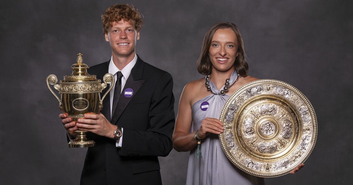 Wimbledon Champions’ Dinner menu revealed as Sinner and Swiatek party | Tennis | Sport